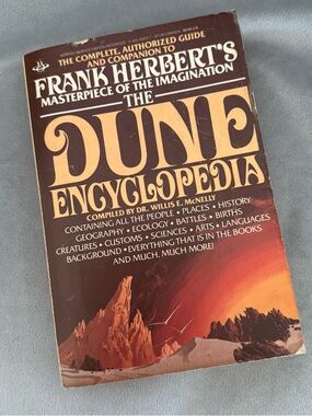 Rare Frank Herbert The Dune Encyclopedia: The Complete, Authorized Guide